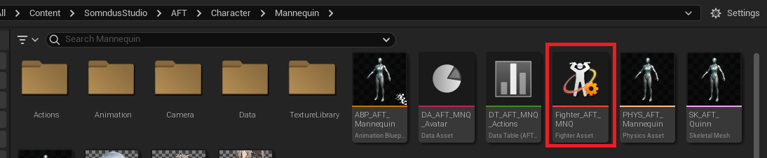 Character Folder