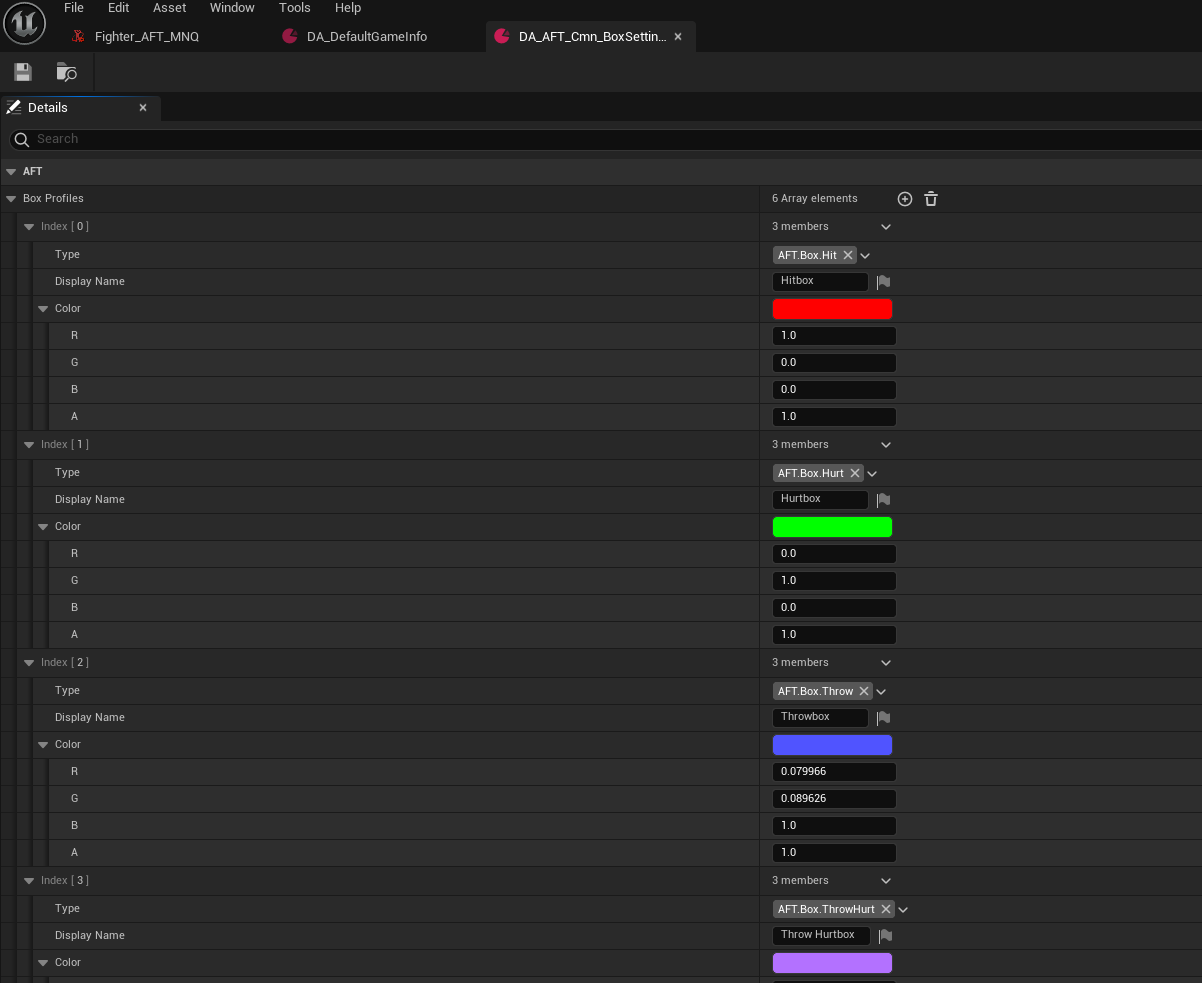 Hitbox Config