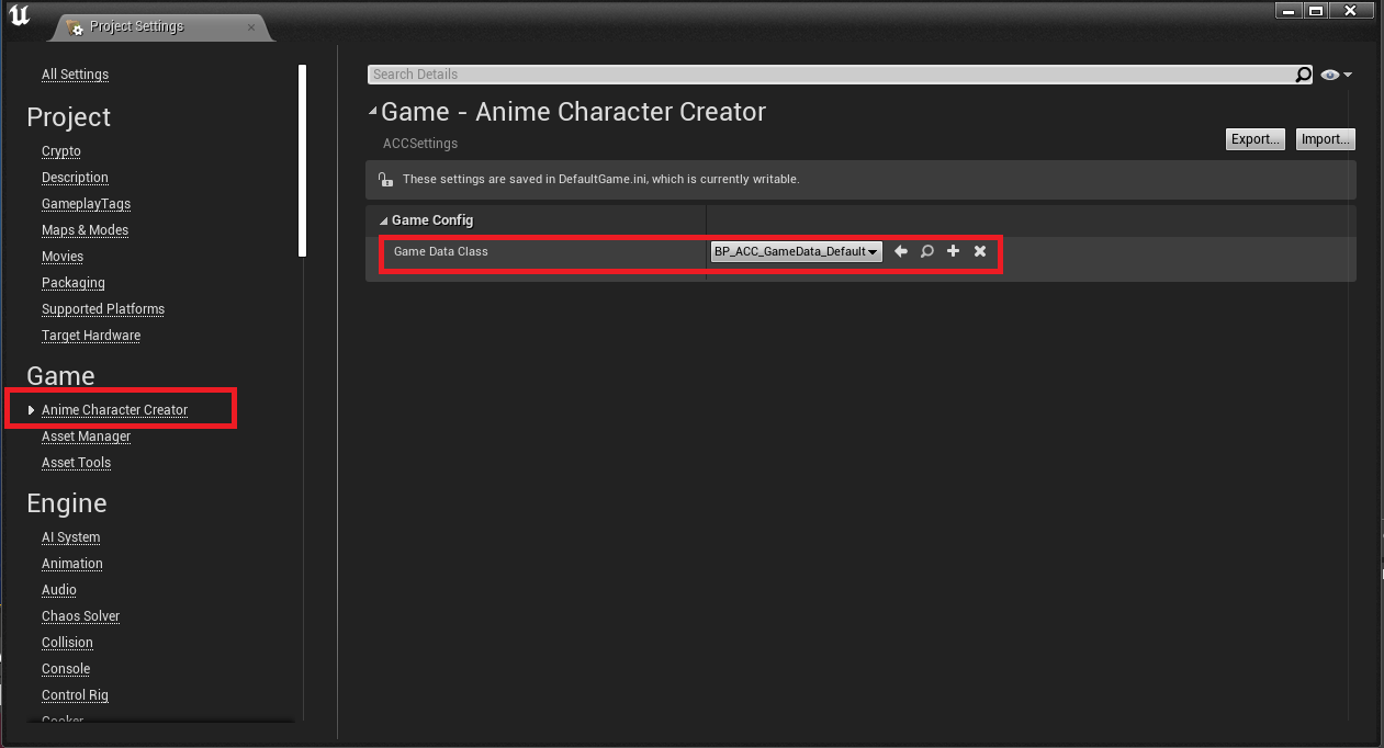 Plugin Setting