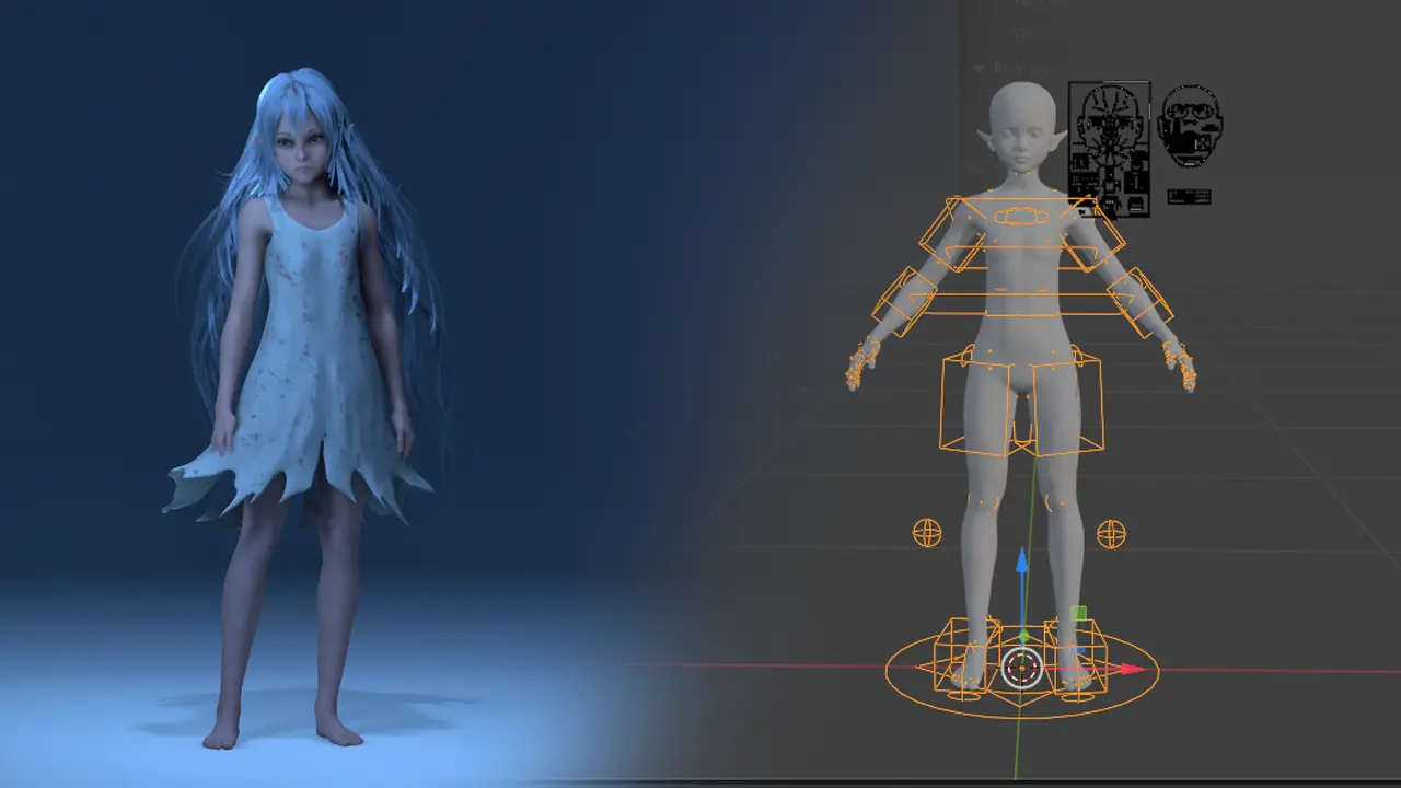 UE5 Meta Human to Blender