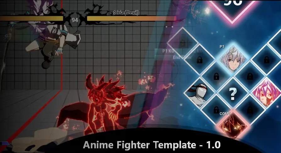 Anime Fighter Template